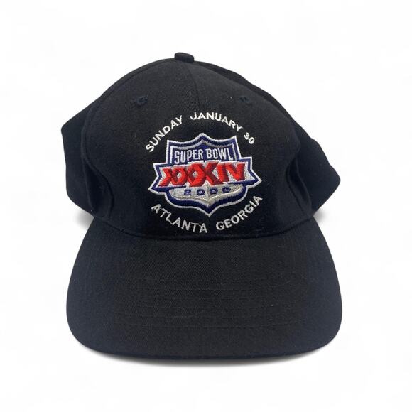 vintage Y2K 2000 NFL TENNESSEE TITANS ST LOUIS RAMS Football snapback hat cap - Picture 1 of 6